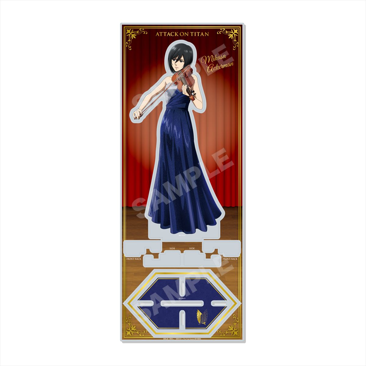 四重奏ｖｅｒ．　アクリルスタンド（Ｌ）　／０２　ミカサ