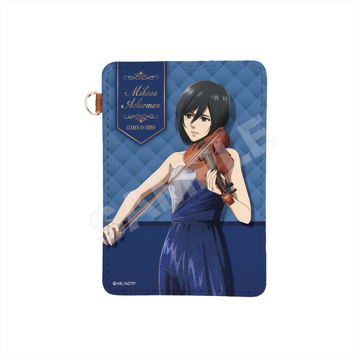 四重奏ｖｅｒ．　レザーパスケース　／０２　ミカサ