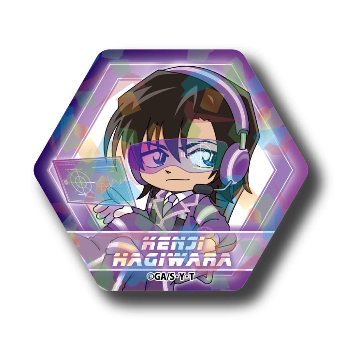 ＳＦコレクション　ホログラムステッカー　萩原研二