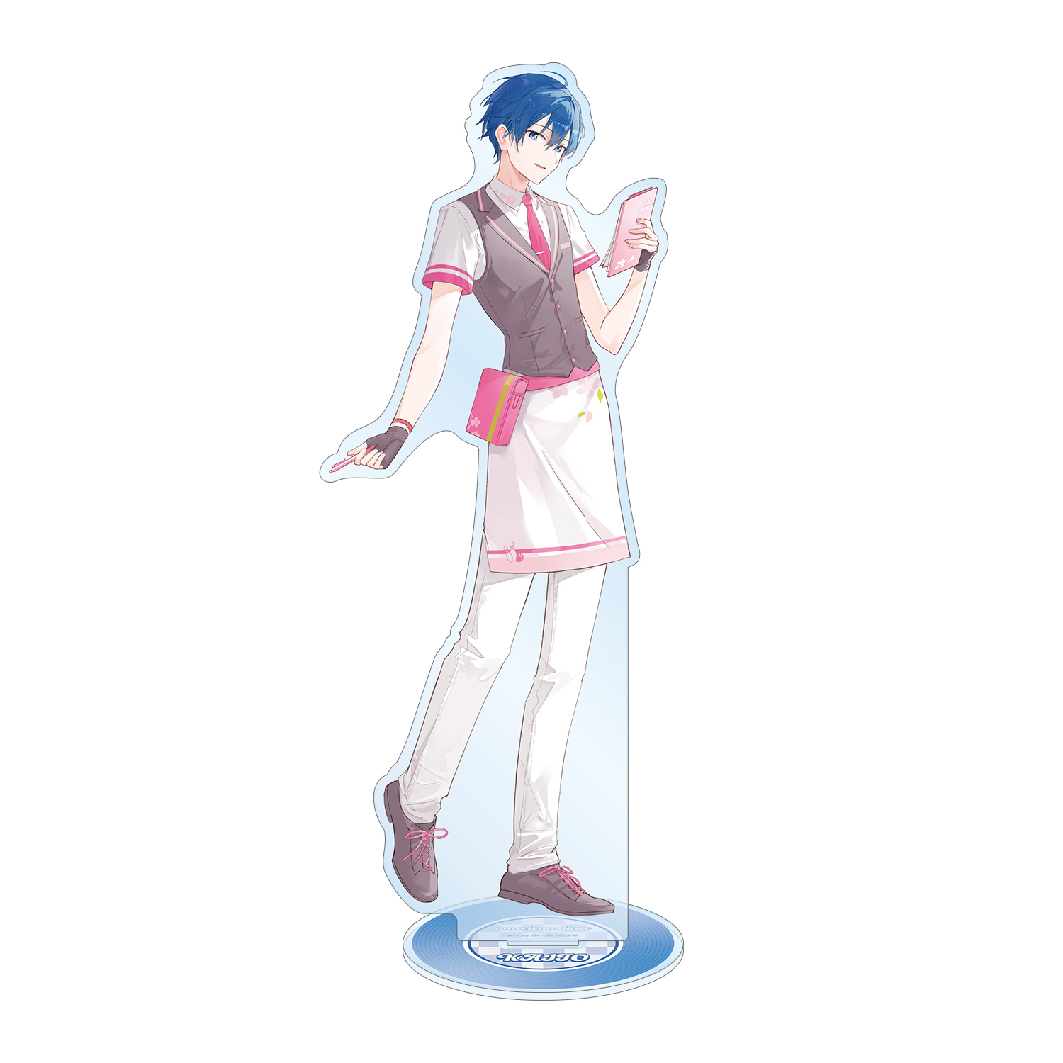 桜ミク 描き下ろし KAITO アメリカンダイナーver. Art by ふーみ BIGアクリルスタンド
