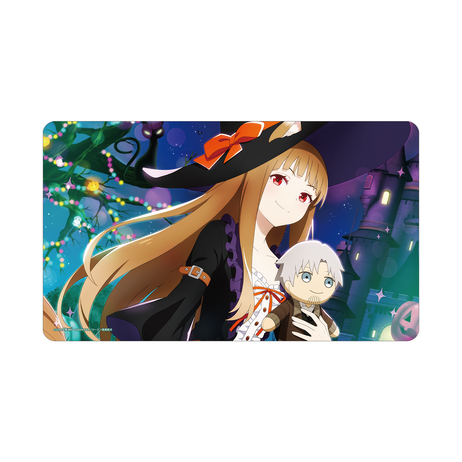 TVアニメ『狼と香辛料 MERCHANT MEETS THE WISE WOLF』 ホロと巡る四季の物語： 「ハロウィン」ビジュアル マルチデスクマット