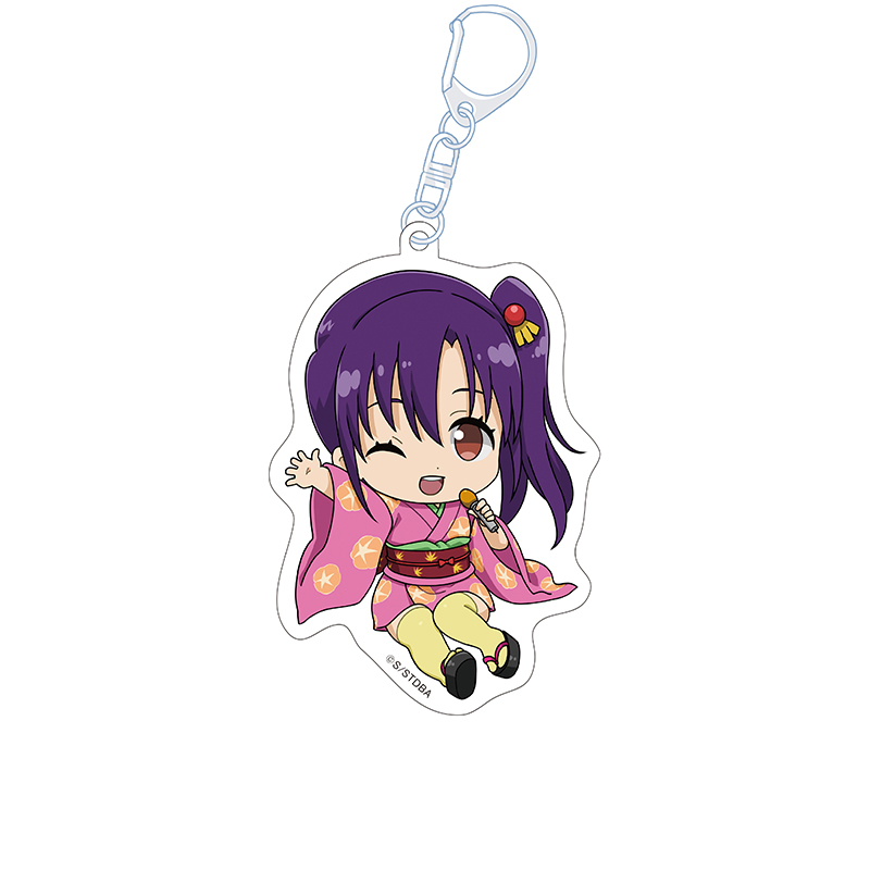 銀魂　ぺたん娘アクリルキーホルダー vol.3 寺門通