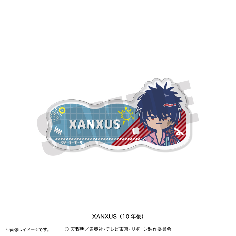 れとぽぷ　第３弾　アクリルバッジ　ＸＡＮＸＵＳ（１０年後）