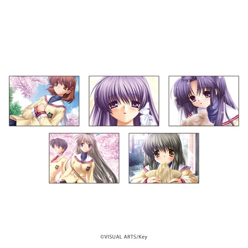 キャンバスアートミニ「CLANNAD」01/ブラインド(全5種)(公式イラスト)