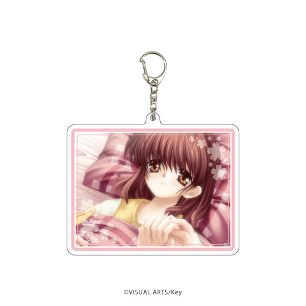 デカアクリルキーホルダー「CLANNAD」01/古河　渚(公式イラスト)