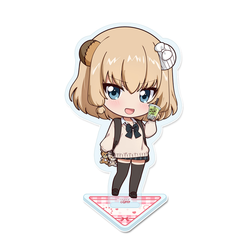 ガールズ＆パンツァー 最終章　ぷちちょこアクリルスタンド 【カチューシャ】ギャル制服ver.