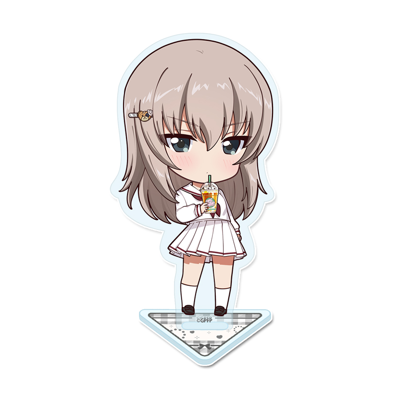 ガールズ＆パンツァー 最終章　ぷちちょこアクリルスタンド 【逸見エリカ】ギャル制服ver.