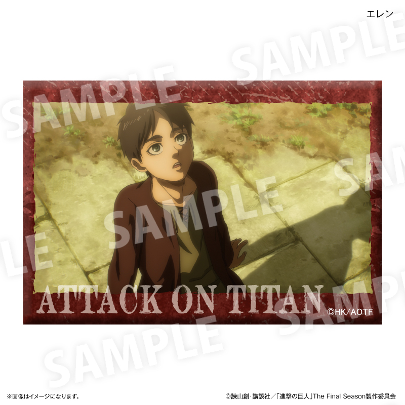 進撃の巨人 ミニアートスタンド エレン