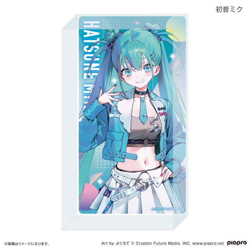 令和アイドル　アクリルブロック　初音ミク