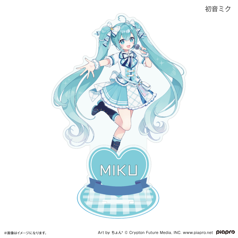 平成アイドル　アクリルスタンド　初音ミク