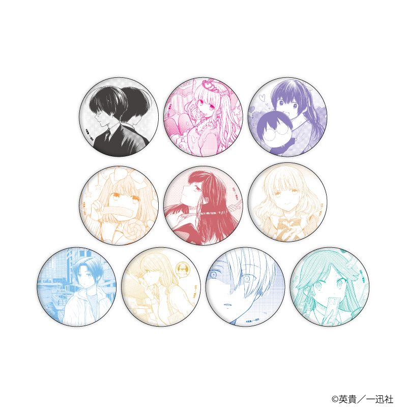 缶バッジ「1年A組のモンスター」01/ブラインド(全10種)(公式イラスト)