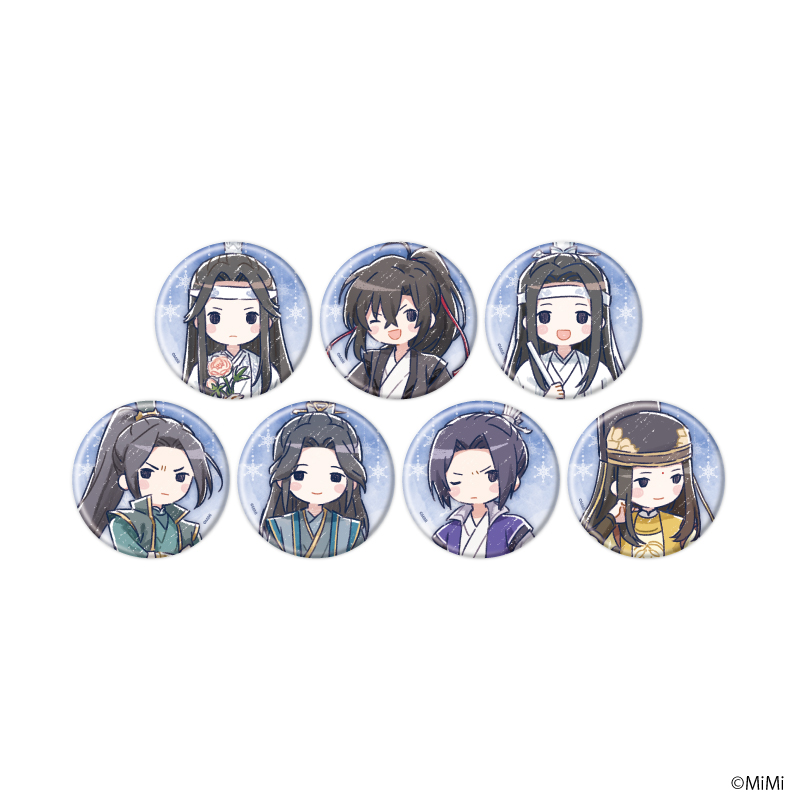 缶バッジ「大河幻想ラジオドラマ「魔道祖師」」01/ブラインド(全7種)(グラフアートイラスト)