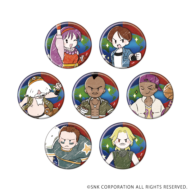 缶バッジ「THE KING OF FIGHTERS '94」04/ブラインド(全7種)(グラフアートイラスト)