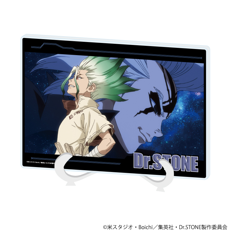 アクリルアートボード(A5サイズ)「Dr.STONE」08/石神千空&Dr.ゼノ(場面写イラスト)