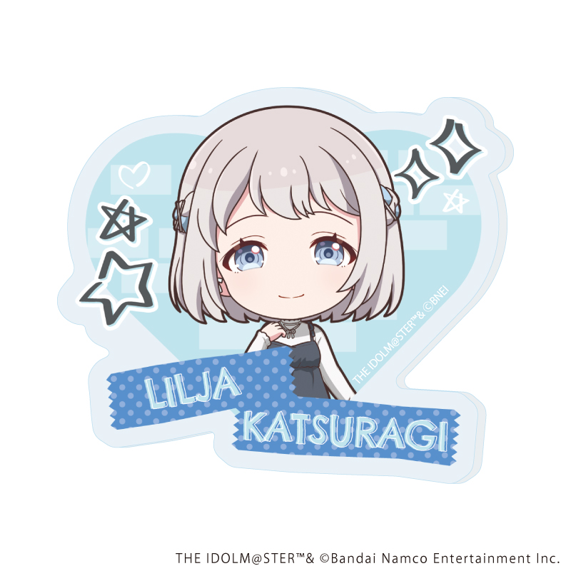 アクリルプレートバッジ「学園アイドルマスター」06/葛城リーリヤ ストリートファッションver.(ミニキャライラスト)