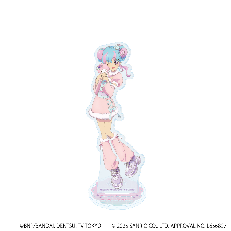 アクリルスタンド「アイカツスターズ！×サンリオキャラクターズ」10/花園きらら×マイスウィートピアノ(コラボイラスト(等身))