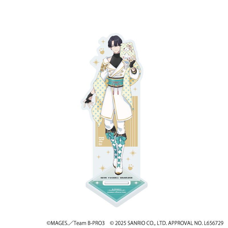アクリルスタンド「B-PROJECT～熱烈＊ラブコール～×サンリオキャラクターズ」16/B太×まるもふびより(等身イラスト)