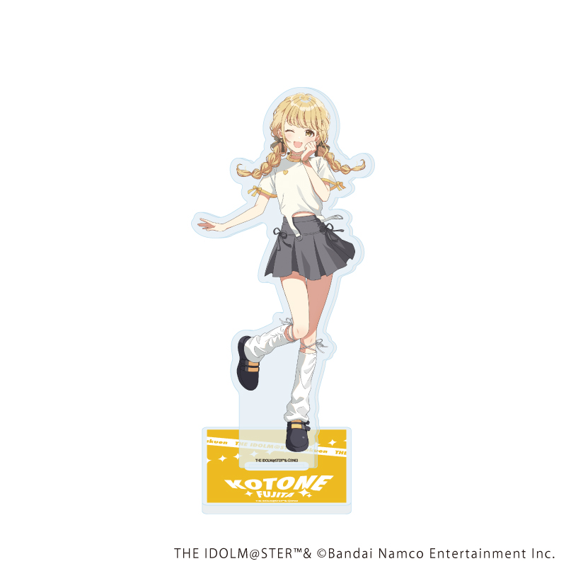 アクリルスタンド「学園アイドルマスター」51/藤田ことね ストリートファッションver.(描き下ろしイラスト)