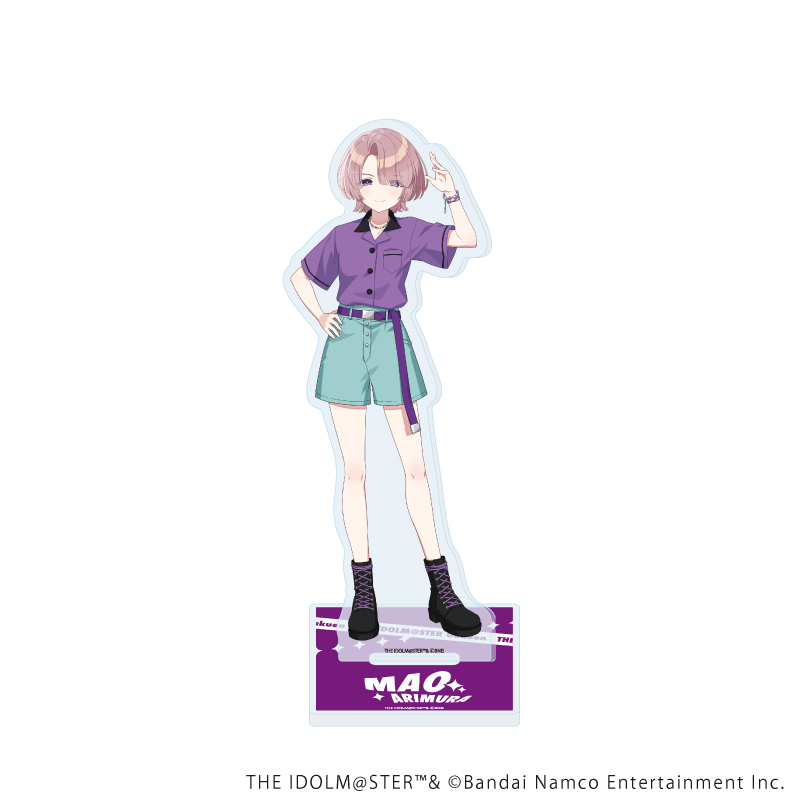 アクリルスタンド「学園アイドルマスター」52/有村麻央 ストリートファッションver.(描き下ろしイラスト)
