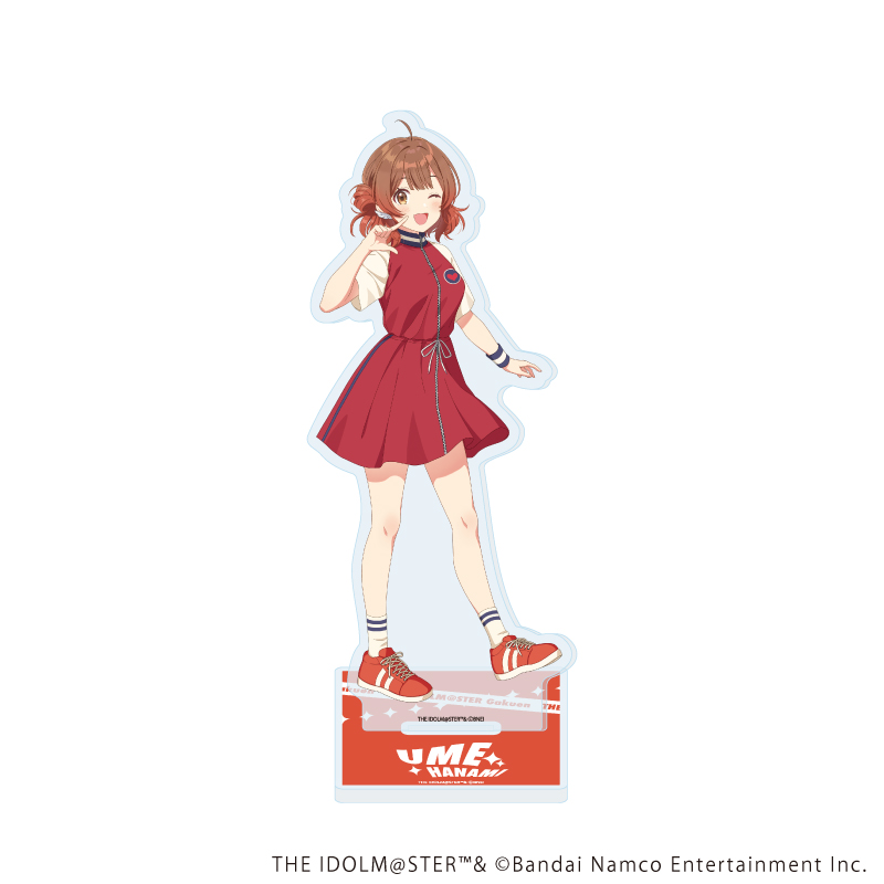 アクリルスタンド「学園アイドルマスター」58/花海佑芽 ストリートファッションver.(描き下ろしイラスト)