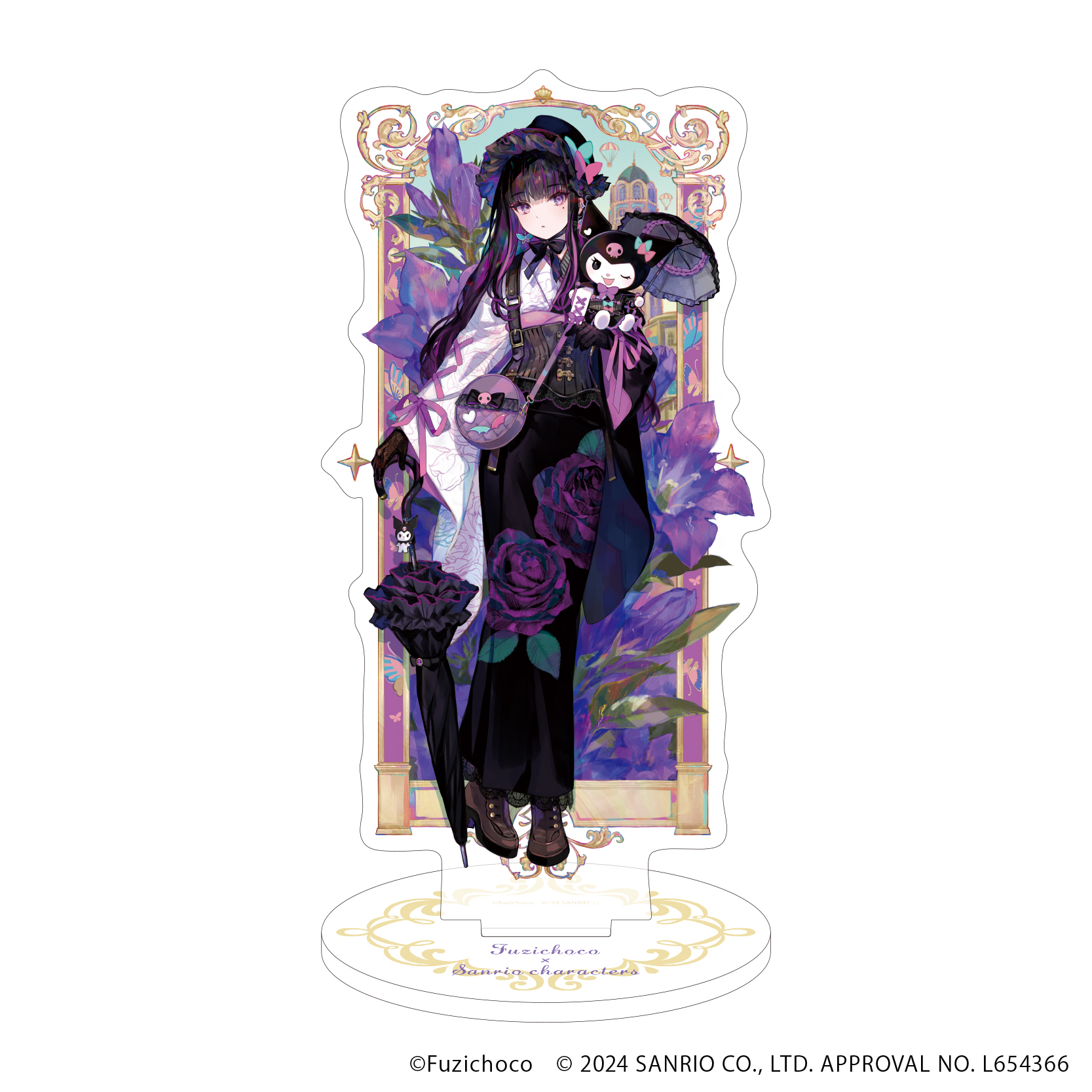 アクリルスタンド「藤ちょこ×サンリオキャラクターズ」05/クロミver.(コラボイラスト)