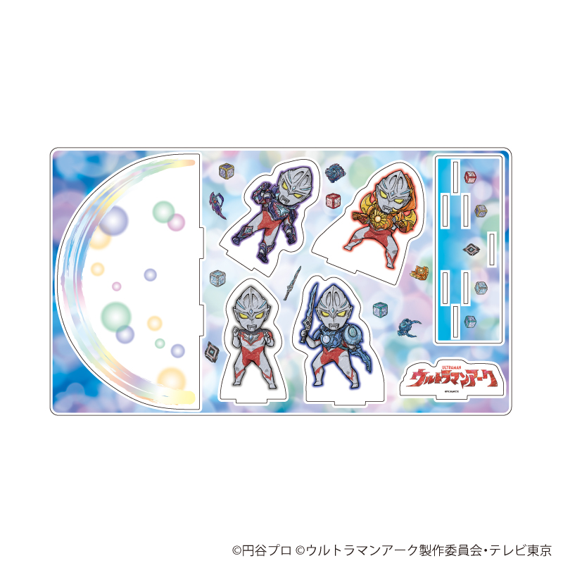 プレミアム アクリルジオラマプレート「ウルトラマンアーク」01/ウルトラマンアーク(グラフアートイラスト)