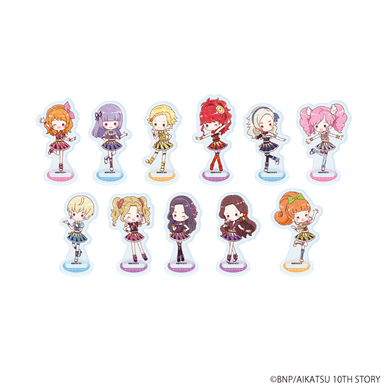アクリルぷちスタンド「アイカツ！」09/スクールドレスver. トレーディング(全11種)(グラフアートイラスト)