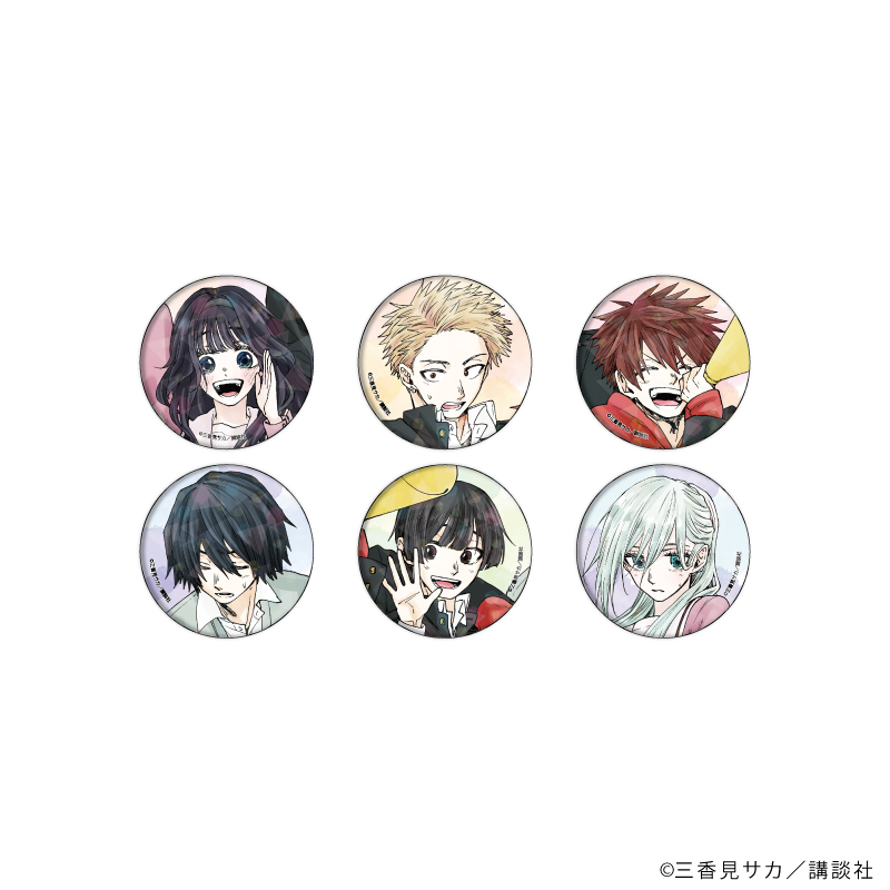 ホログラム缶バッジ(57mm)「薫る花は凛と咲く」07/ブラインド(全6種)(公式イラスト)