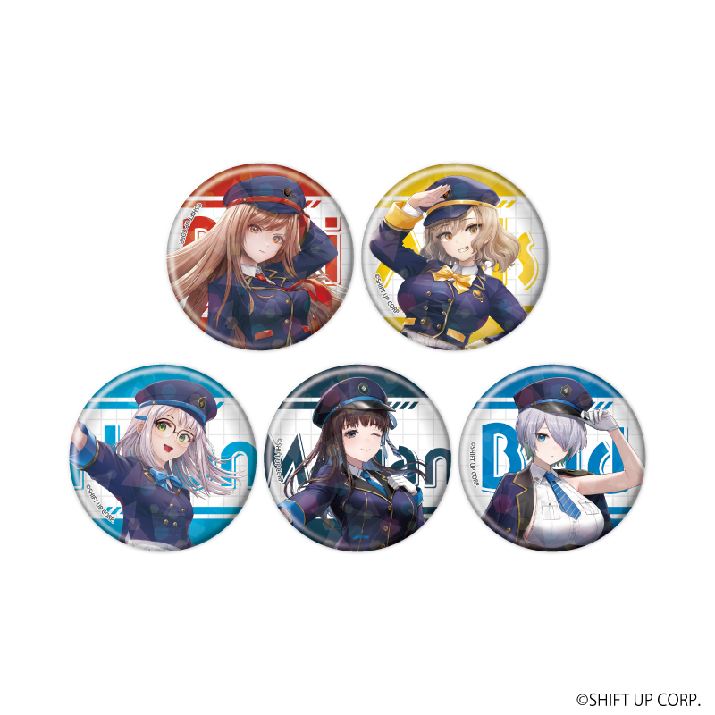 ホログラム缶バッジ(57mm)「勝利の女神：NIKKE」01/ブラインド(全5種)(描き起こしイラスト)