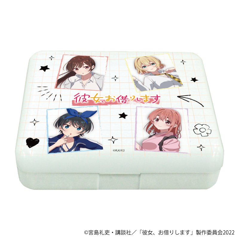 小物ケース「彼女、お借りします」01/コマ割りデザイン 教師ver.(描き下ろしイラスト)