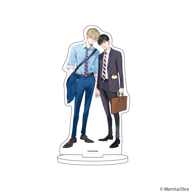 アクリルスタンド「40までにしたい10のこと」01/田中 慶司＆十条 雀(描き下ろしイラスト)