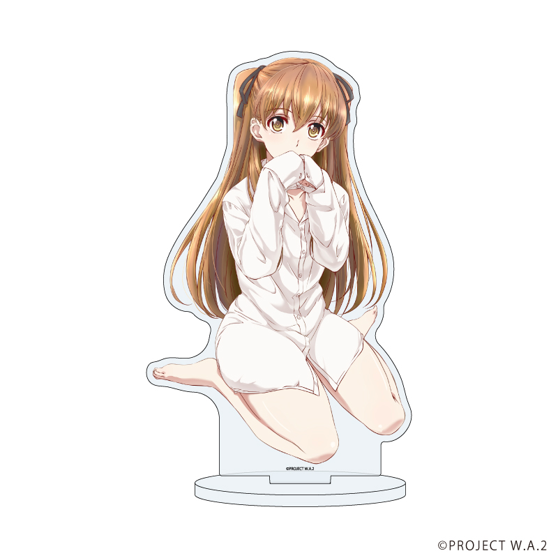 アクリルスタンド「TVアニメ『WHITE ALBUM2』」05/小木曽 雪菜 彼シャツver.(描き下ろしイラスト)
