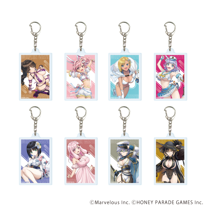 アクリルキーホルダー「ドルフィンウェーブ」11/BOX③ ブラインド(全8種)(公式イラスト)