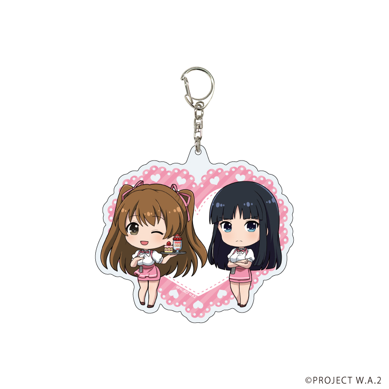 デカアクリルキーホルダー「TVアニメ『WHITE ALBUM2』」03/グッディーズ制服ver.(ミニキャライラスト)