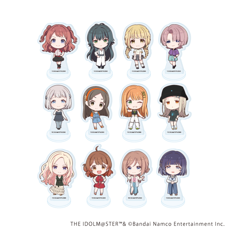 アクリルぷちスタンド「学園アイドルマスター」04/ストリートファッションver． トレーディング(全12種)(ミニキャライラスト)