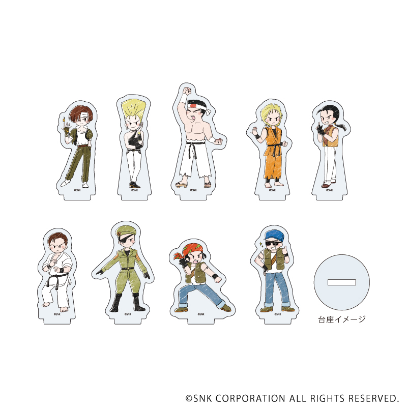 アクリルぷちスタンド「THE KING OF FIGHTERS '94」01/ブラインド(全9種)(グラフアートイラスト)