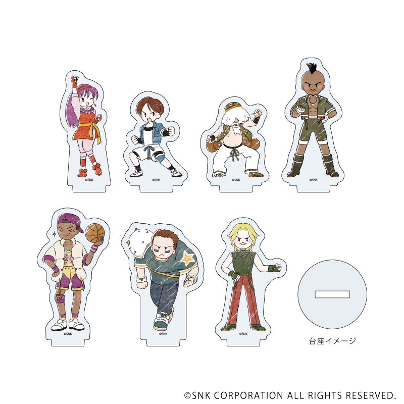 アクリルぷちスタンド「THE KING OF FIGHTERS '94」03/ブラインド(全7種)(グラフアートイラスト)
