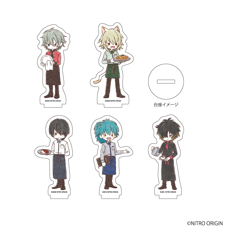 アクリルぷちスタンド「ニトロキラル」01/ブラインド(全5種)(グラフアートイラスト)