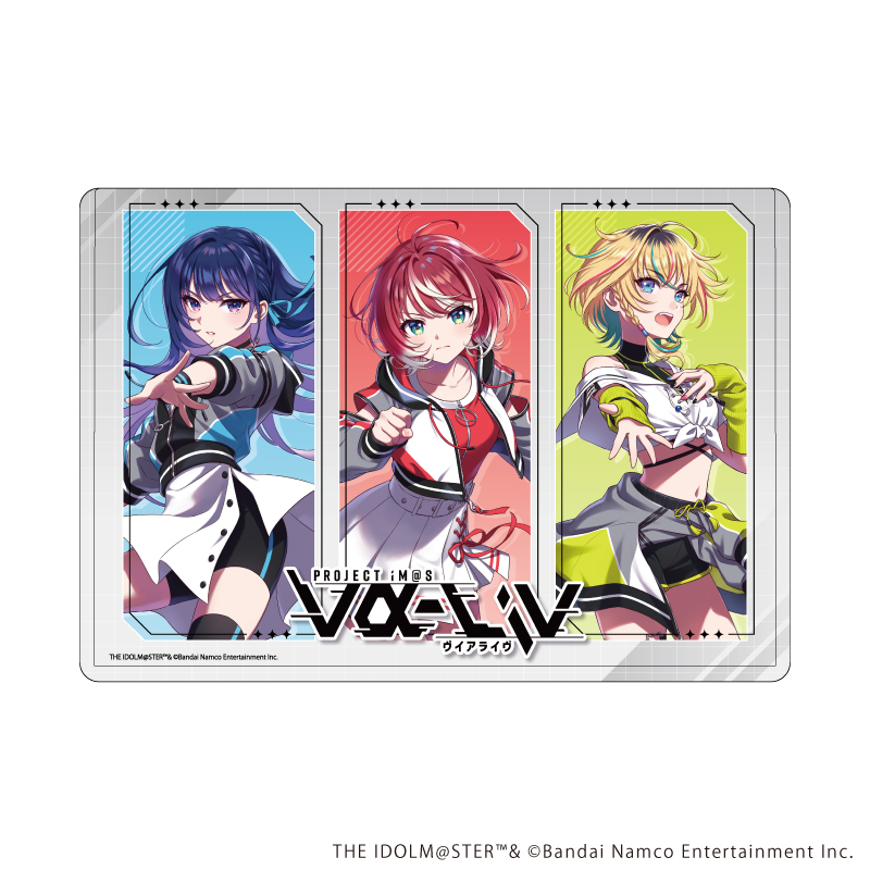 キャラクリアケース「vα-liv」01/コマ割りデザイン(公式イラスト)
