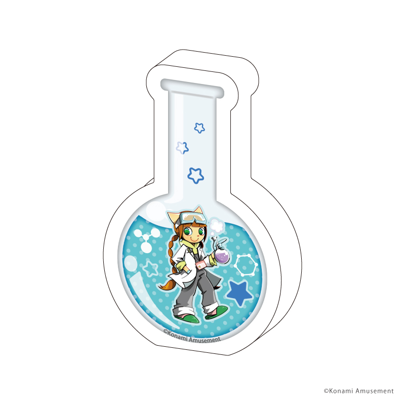 コレクションボトル「pop'n music UniLab&DDR」02/ニャミ(公式イラスト)