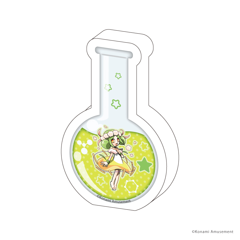 コレクションボトル「pop'n music UniLab&DDR」07/フローラ(公式イラスト)