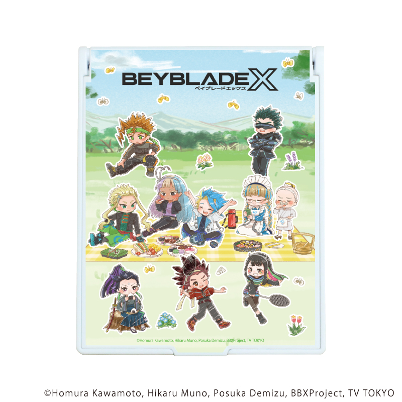 デカキャラミラー「BEYBLADE X」01/ピクニックver.(グラフアートイラスト)