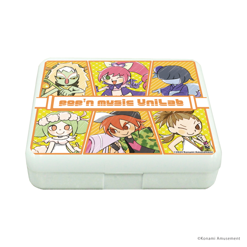 小物ケース「pop'n music UniLab&DDR」02/コマ割りデザインB(グラフアートイラスト)