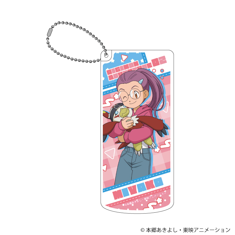スライド式小物ケース「デジモンアドベンチャー02」15/井ノ上京&ホークモン ぬいぐるみver.(描き下ろしイラスト)