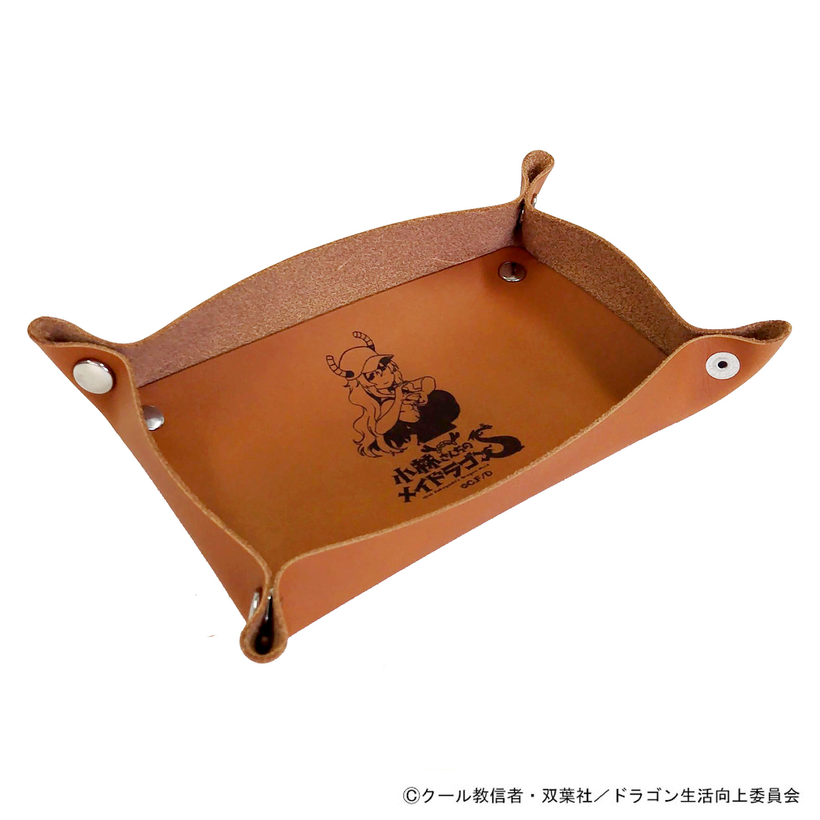 「小林さんちのメイドラゴン さみしがりやの竜」レザースリムカードケース　ルコア